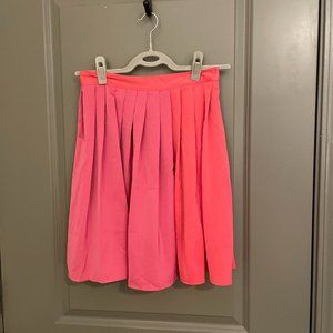 H&M Hot Pink Pleated Skirt 8